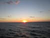 Sunset at sea