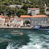 Approaching town of Kotor from ship tender