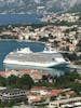 The ship docked in Kotor