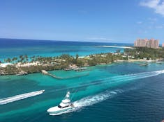 Nassau, Bahamas - View of Nassau & Atlantis from Port
