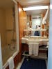 Roomy bathroom