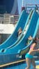 Fun on the water slides 