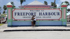 Freeport, Grand Bahama Island -  Just hanging out with the Mrs...