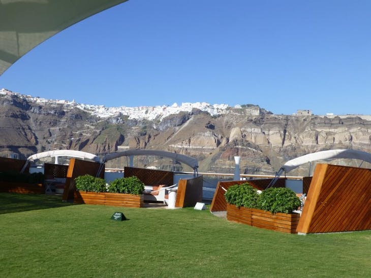 Lawn Club at Santorini - Celebrity Reflection