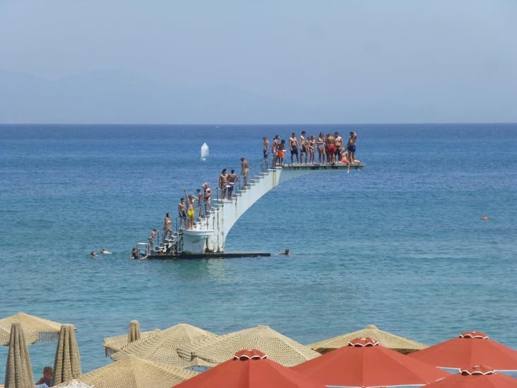 Rhodes, Greece - Dive Tower in Rhodes