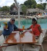 Beautiful restaurant on the beach