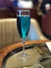 Crown and Anchor event... Champagne with Blue Curaco
