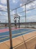 Basketball on Top Deck