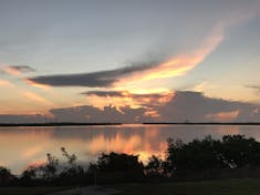 Port Canaveral, Florida - Sapce launch sunrise