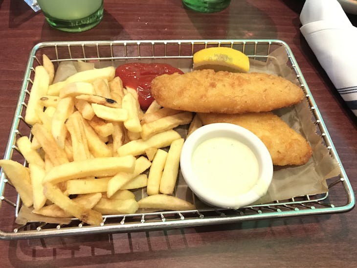 Fish Fry from O'Sheehan's on Deck 8 - Norwegian Star