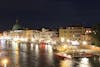 Nighttime long exposure on the Grand Canal