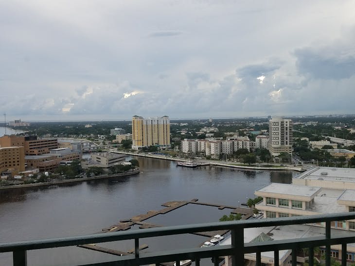Tampa, Florida - View from room at the Marriott