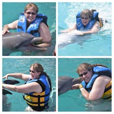 George Town, Grand Cayman - Dolphin Discovery...made me feel like a kid again...Make sure you do the excursion where you actually SWIM with the dolphins, it cost extra, but it was worth it!