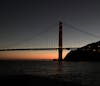 Golden Gate Bridge while on the Sunset Cruise
