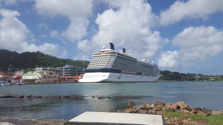 Docked at Nassau - Celebrity Equinox
