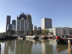 Rotterdam, Netherlands - Unguided walking through the city