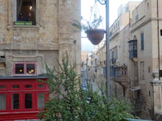 Valletta, Malta - Street along Valletta waterfront