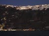 View of Santorini at sailing time