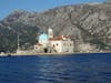 Church of Our Lady of the Rocks in Bay of Kotor