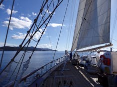 Sailing towards Hvar