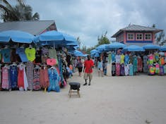Cococay (Cruise Line's Private Island) - Shopping Stalls