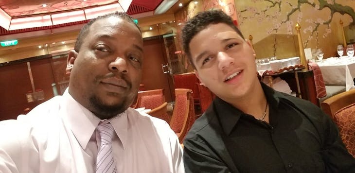 Son and Grand Son - Carnival Glory