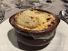 French onion soup with Gruyere cheese - delicious!