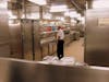 galley tour - kitchen on Crown Princess