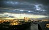 Queen Mary at night.