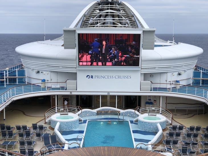 Sting Concert in the middle of the North Pacific! - Grand Princess