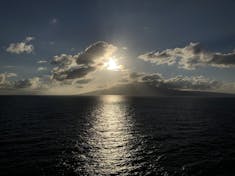 Lahaina, Maui - Sunset over Lanai