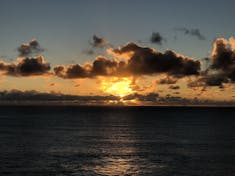 Nawiliwili, Kauai - Sunrise off the coast of Kauai