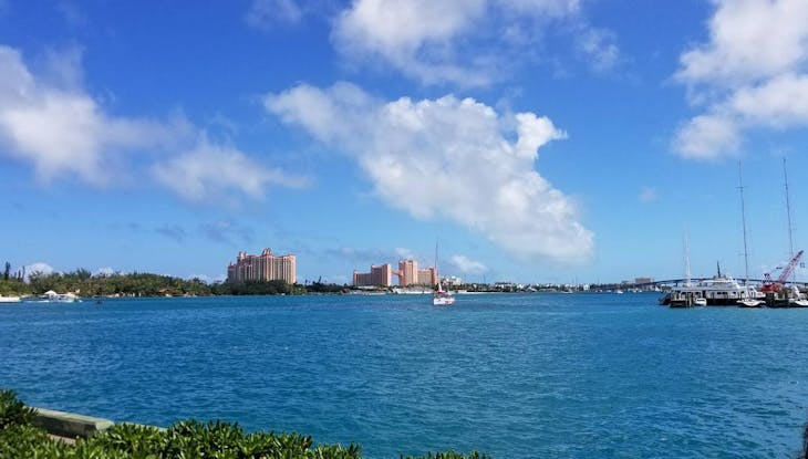 Nassau, Bahamas - View of Atlantis from Nassau 