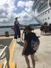 Fun at the pier in Cozumel