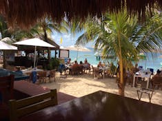 Cozumel, Mexico - View from Palapa.