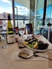 Tasmanian oysters and NZ wine