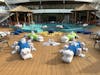 Towel animals on the Lido!