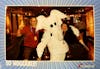 Towel Animal Dude at the entrance to Lido deck from atrium lobby.