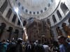Inside of the Church of the Holy Sepulcher