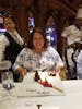 Celebrating my birthday at the chef table.