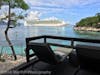 View from Our OTW Cabana on Labadee, FotS in the Distance