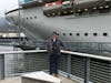 Ship docked at Juneau