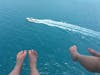 My sister and I, Parasailing in Key West