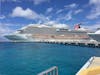 Carnival Dream docked in Cozumel.