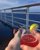 Relaxing on one of the decks. There is a beautiful view from everywhere.