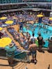 The pool on the Lido deck (deck 10).