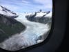 View of a glacier from the flight plane!!!!