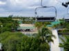 Chair lift to the beach