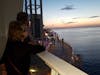 Last evening on the cruise - Sunset!