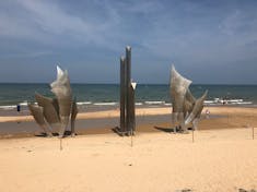 Le Havre (Paris), France - Omaha beach memorial 